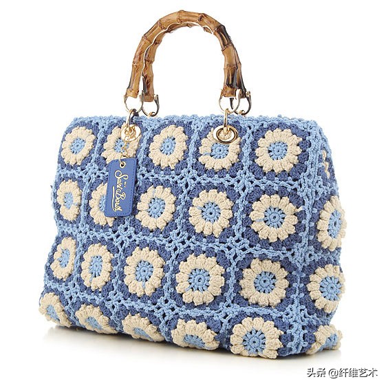 给你推荐一款漂亮的钩针包包,11种精致的实用钩针包包教程