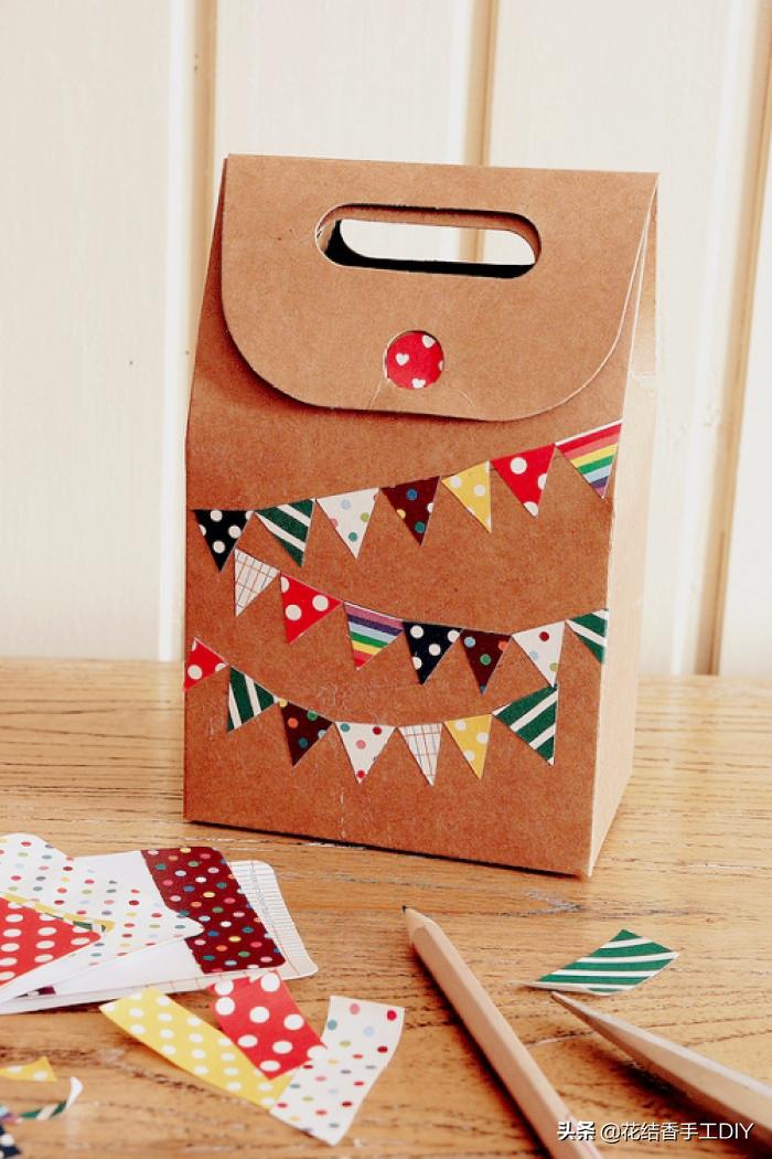 好看的长条方形礼物怎么包装,手工diy礼物包包自己做