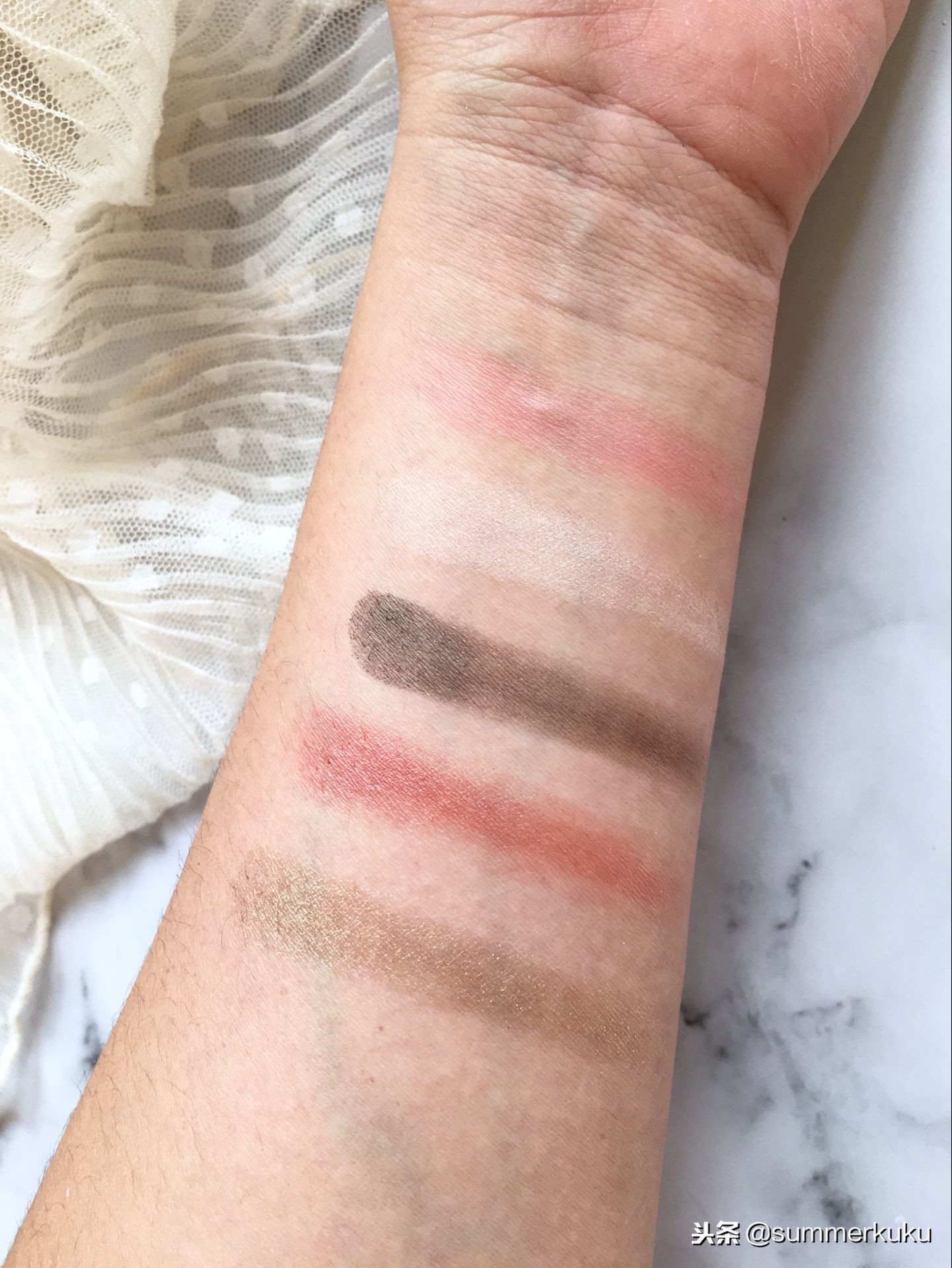 此生爬不出来的SUQQU的大坑SUQQU彩妆试色分享眼影唇膏腮红