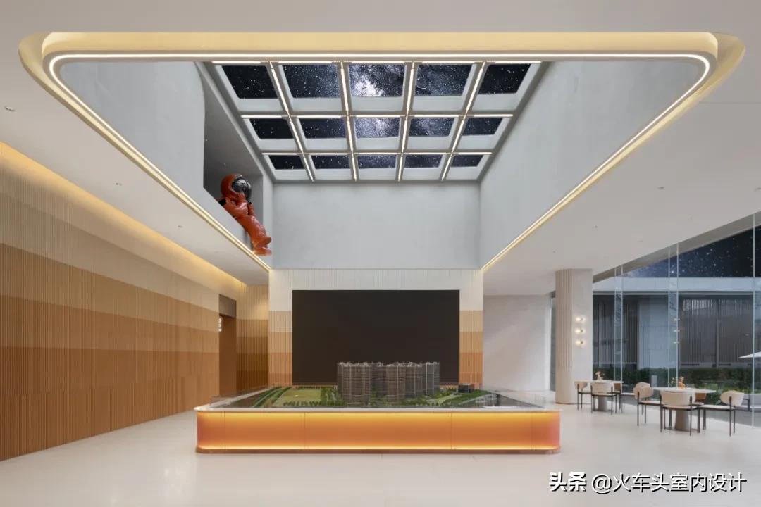 顶级售楼中心设计图,售楼部展示区设计