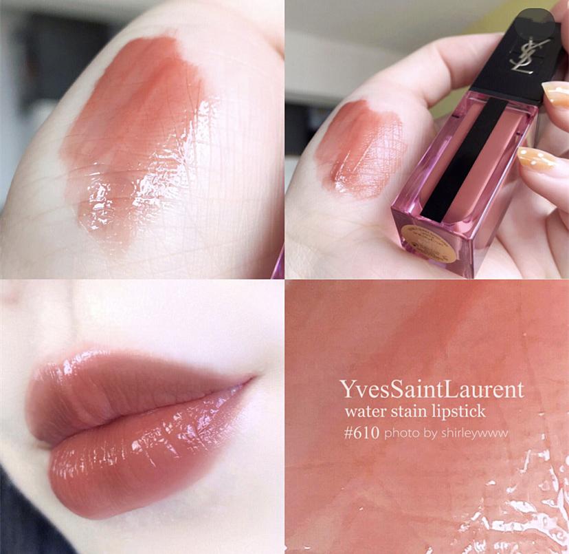 ysl612水光唇釉和阿玛尼206,ysl圣罗兰新品水光唇釉唇蜜601