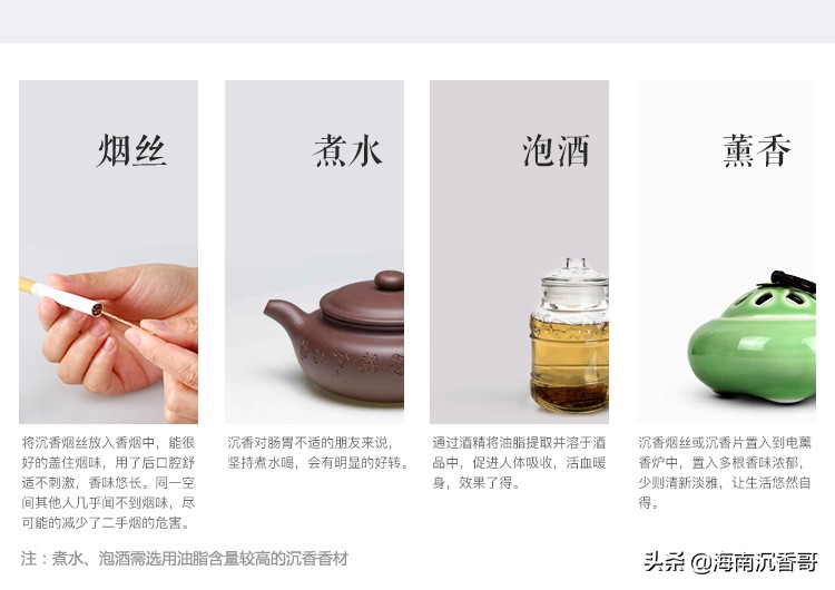 沉香真正的用途在哪里,沉香种类功效