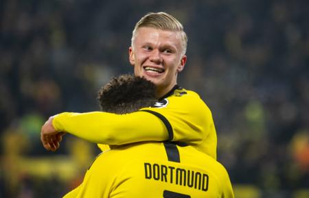 哈兰德的进球效率有多恐怖,震惊足坛哈兰德首秀23分钟攻入3球