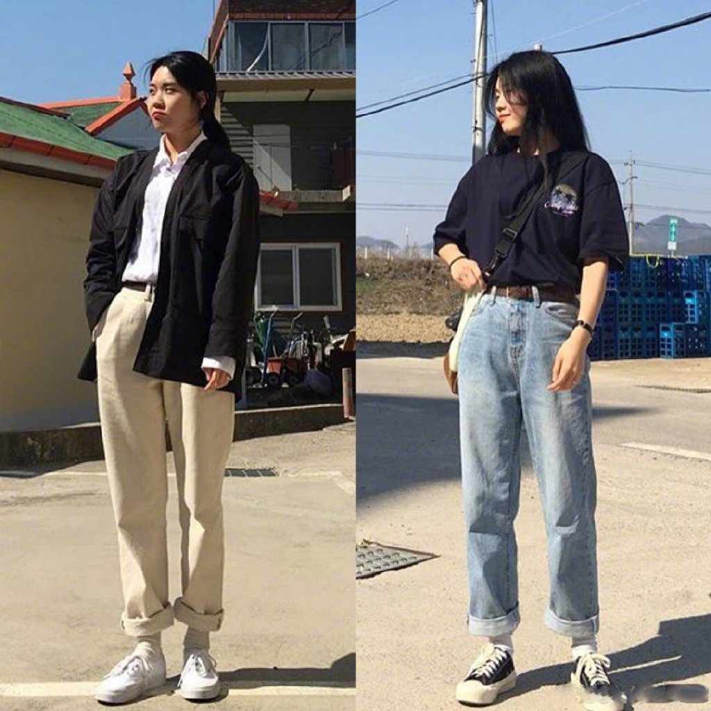 一条白裤如何穿搭多种风格,秋冬格子裤穿搭方法