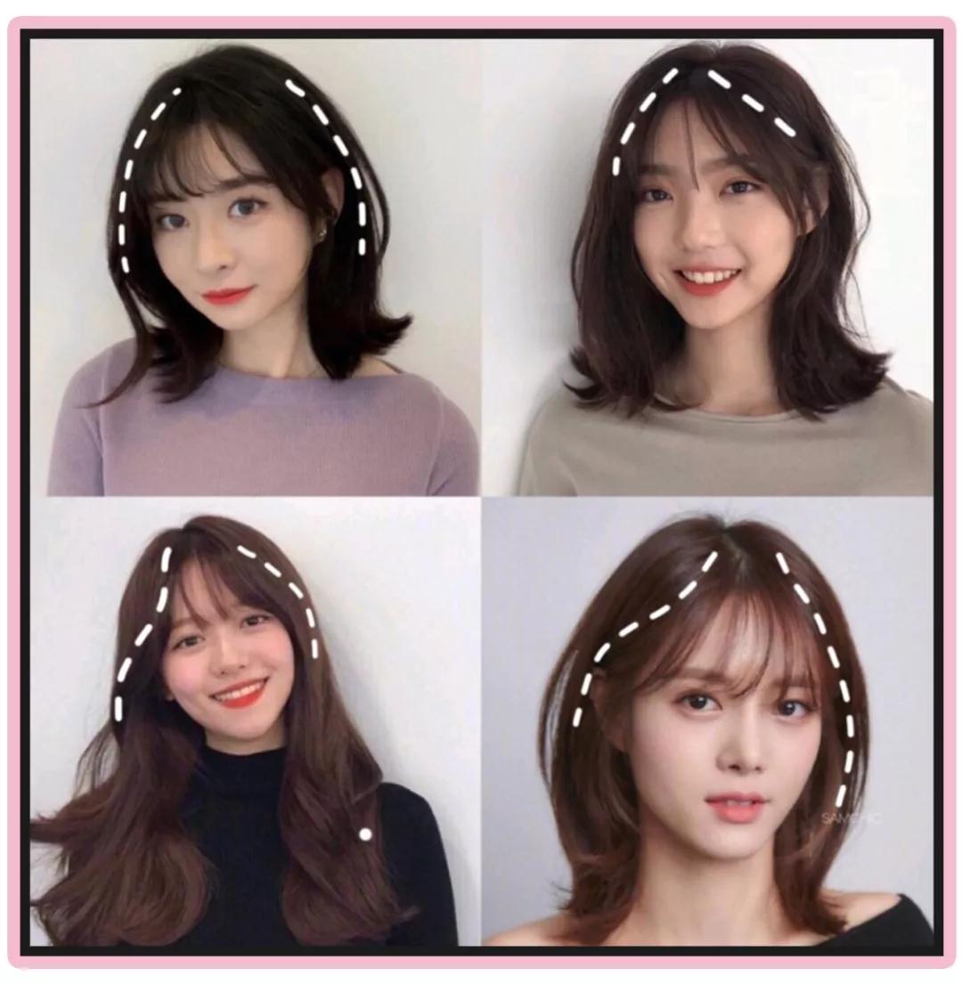 脸大和脸小剪什么刘海好看,脸大又有刘海绑头发怎么显脸小