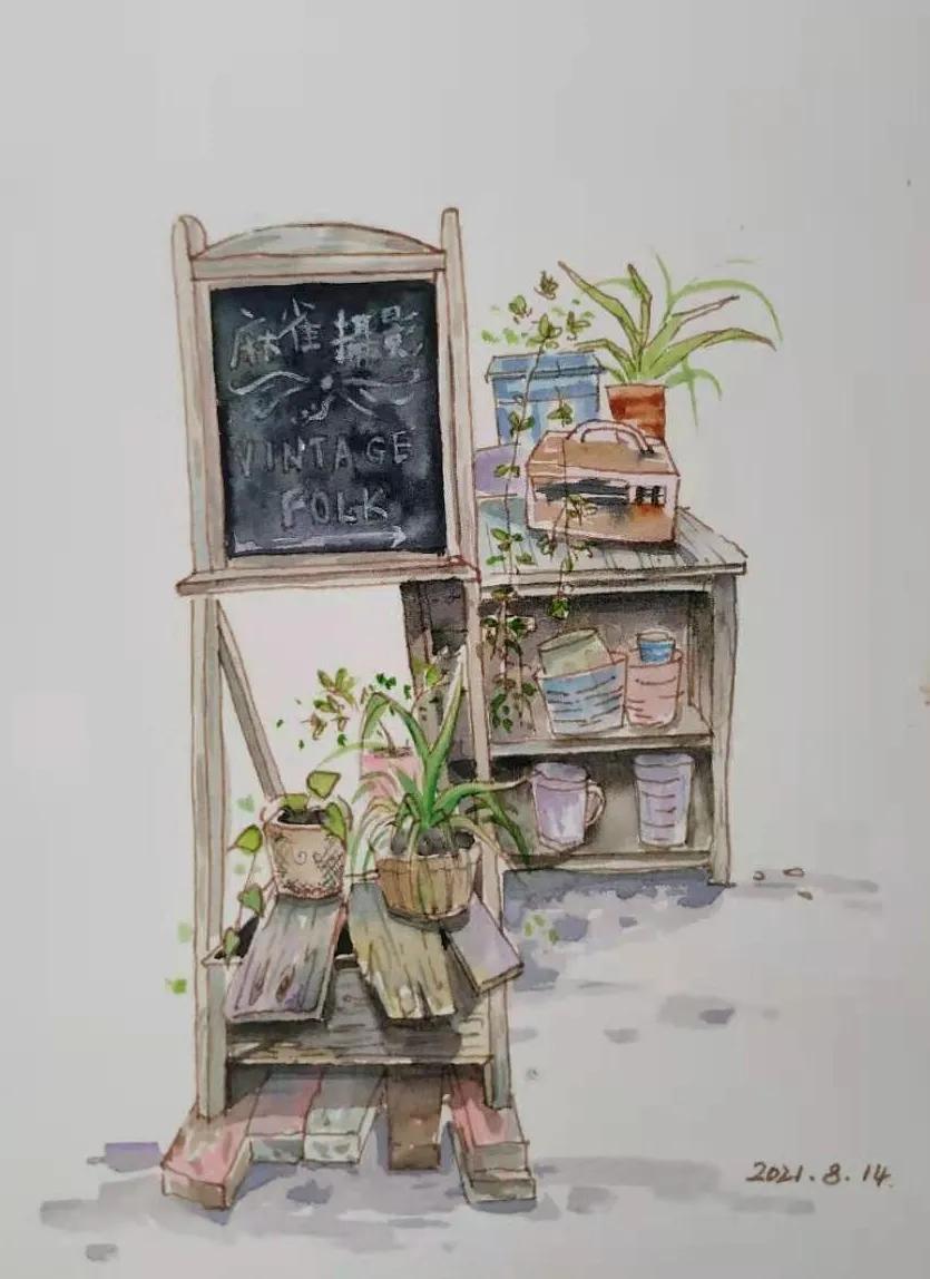 幸福原创绘画作品欣赏,幸福原创画作品