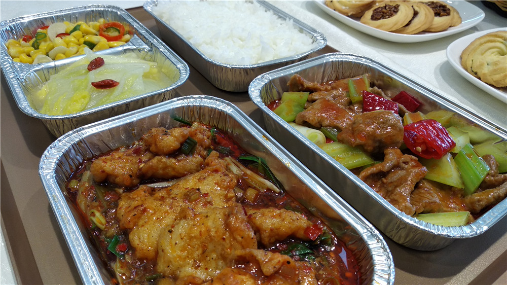 美味飞机餐食,飞机餐美味