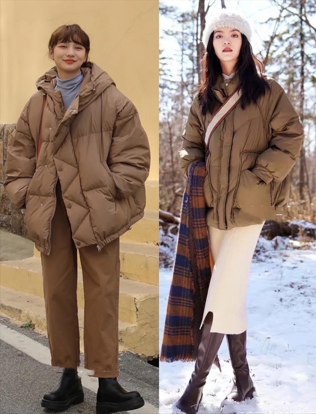 冬季棉服怎样穿既温暖又时髦,冬季保暖休闲加厚棉服