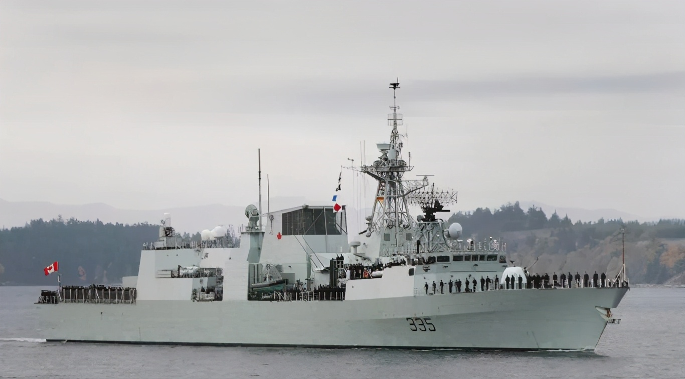 盟友们都看不上！加拿大派遣老旧军舰来南海，前后只有自己在炒作