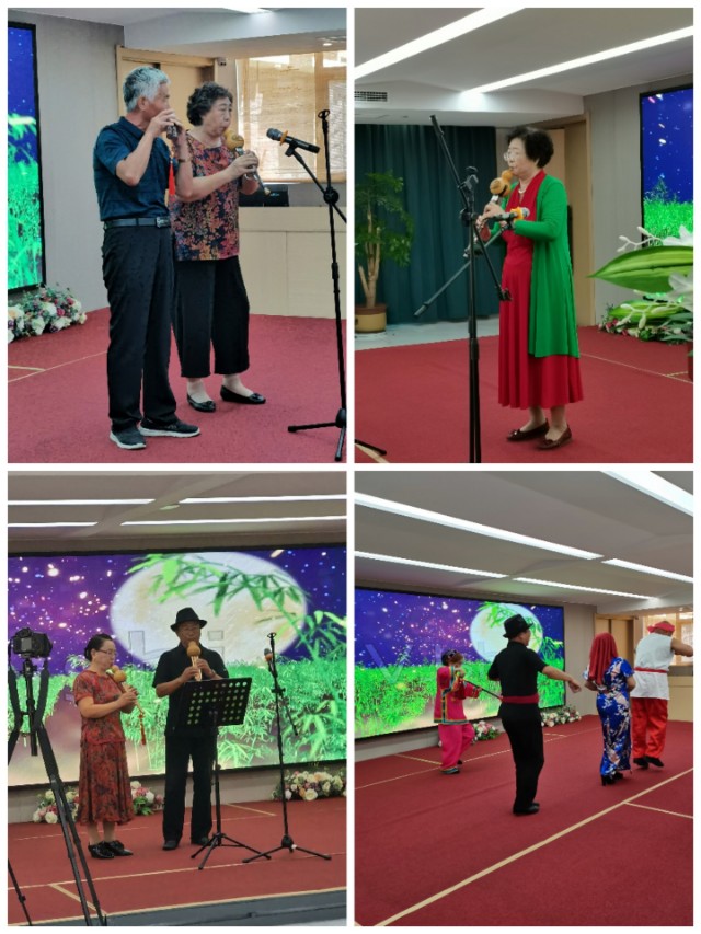 东海丝韵艺术团庆祝教师节举办了师恩难忘活动