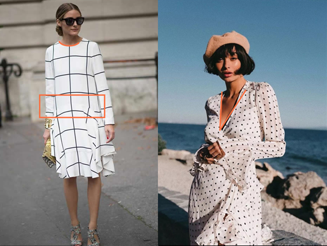 “三角妹”掌握扬长避短法，取舍上下身的优劣势，轻松穿出法式风