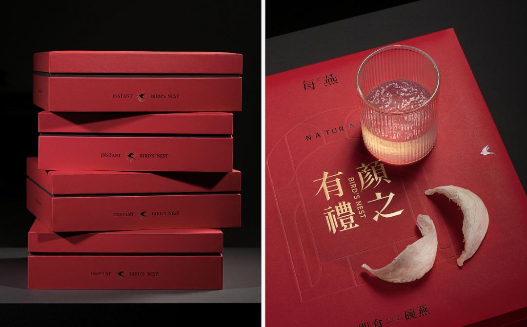 燕窝中国风创意包装盒,燕窝包装如何设计才能呈现东方美