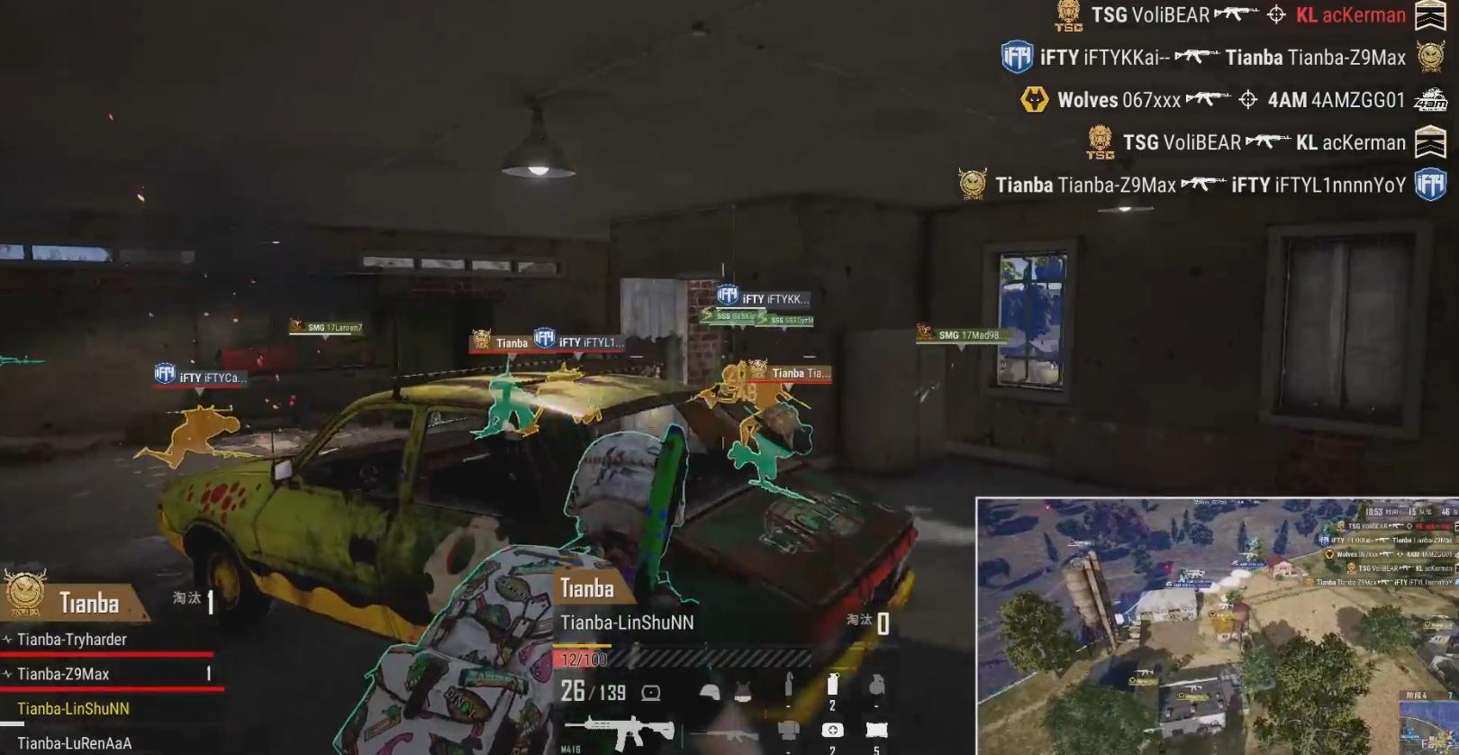 绝地求生ifty精彩视频,绝地求生epc比赛回放