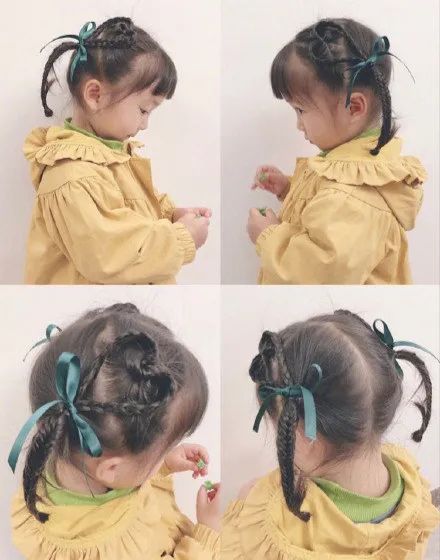 这些小孩的发型，你见都没见过