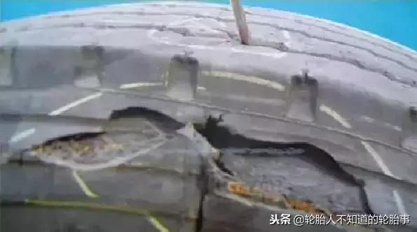 轮胎损坏图片,轮胎损坏的形式有哪些