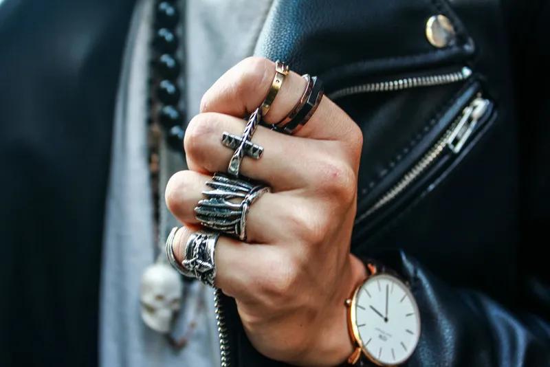 英伦风戒指,韩式复古森系戒指