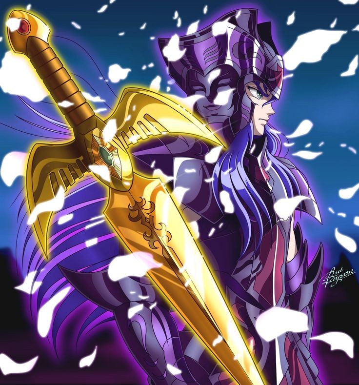 圣斗士星矢双子座撒加高清图,撒加壁纸高清无水印