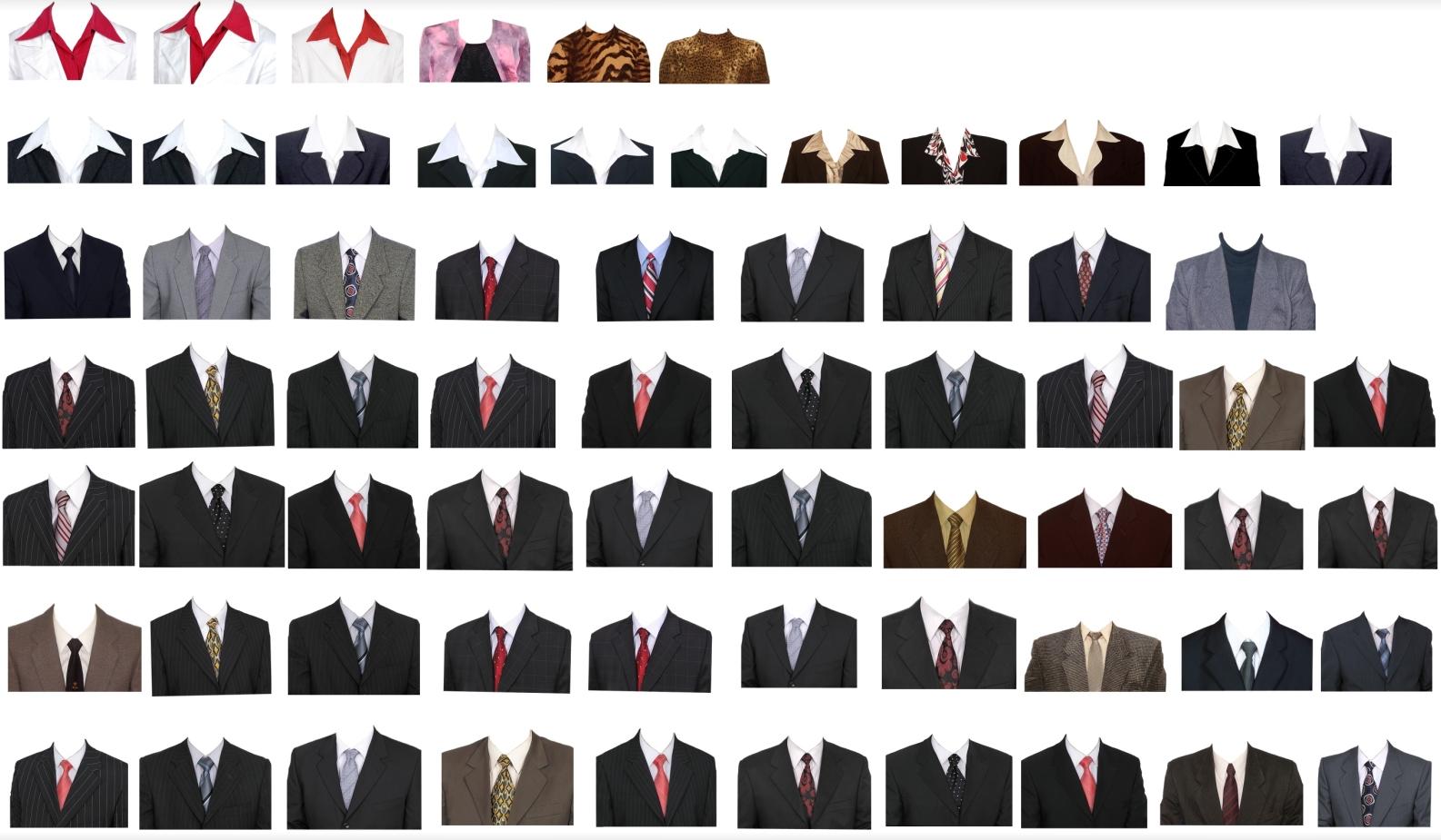 证件照模板p图头发素材,ps证件照素材哪里找