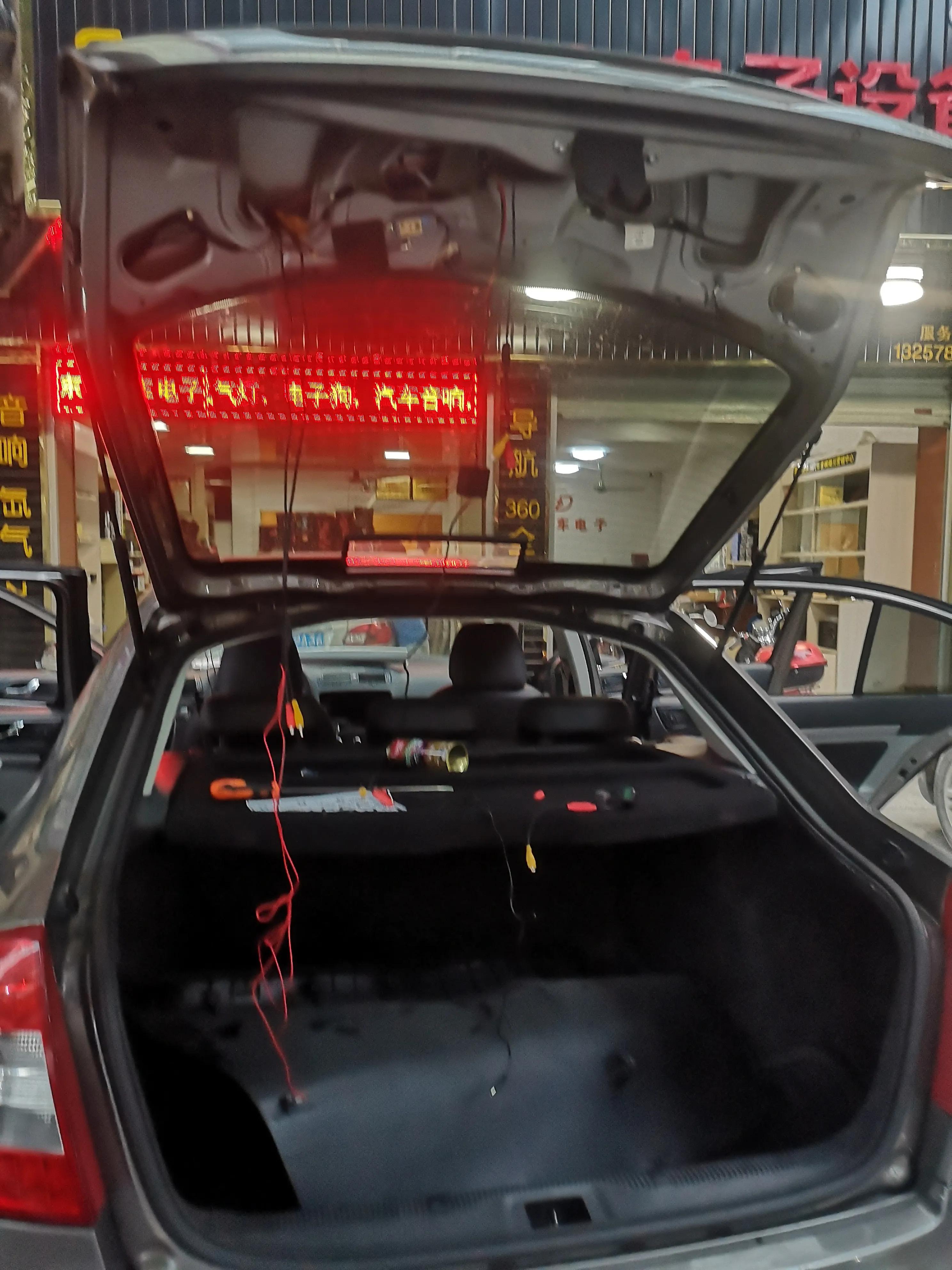 老明锐加装蓝牙模块,老明锐安装大众原厂行车记录仪