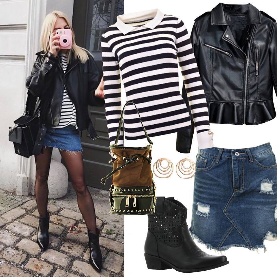 复古喇叭流苏牛仔裤港风穿搭,微喇牛仔裤港风穿搭