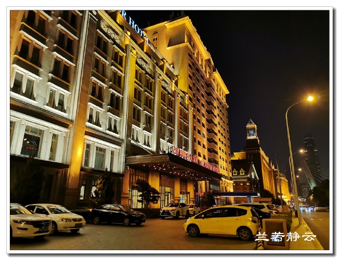 夜幕下的天津海河,美爆了