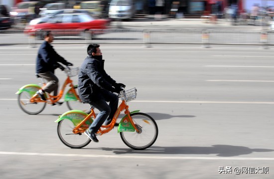 太原公共自行车可以扫码租车微信、支付宝扫码均可