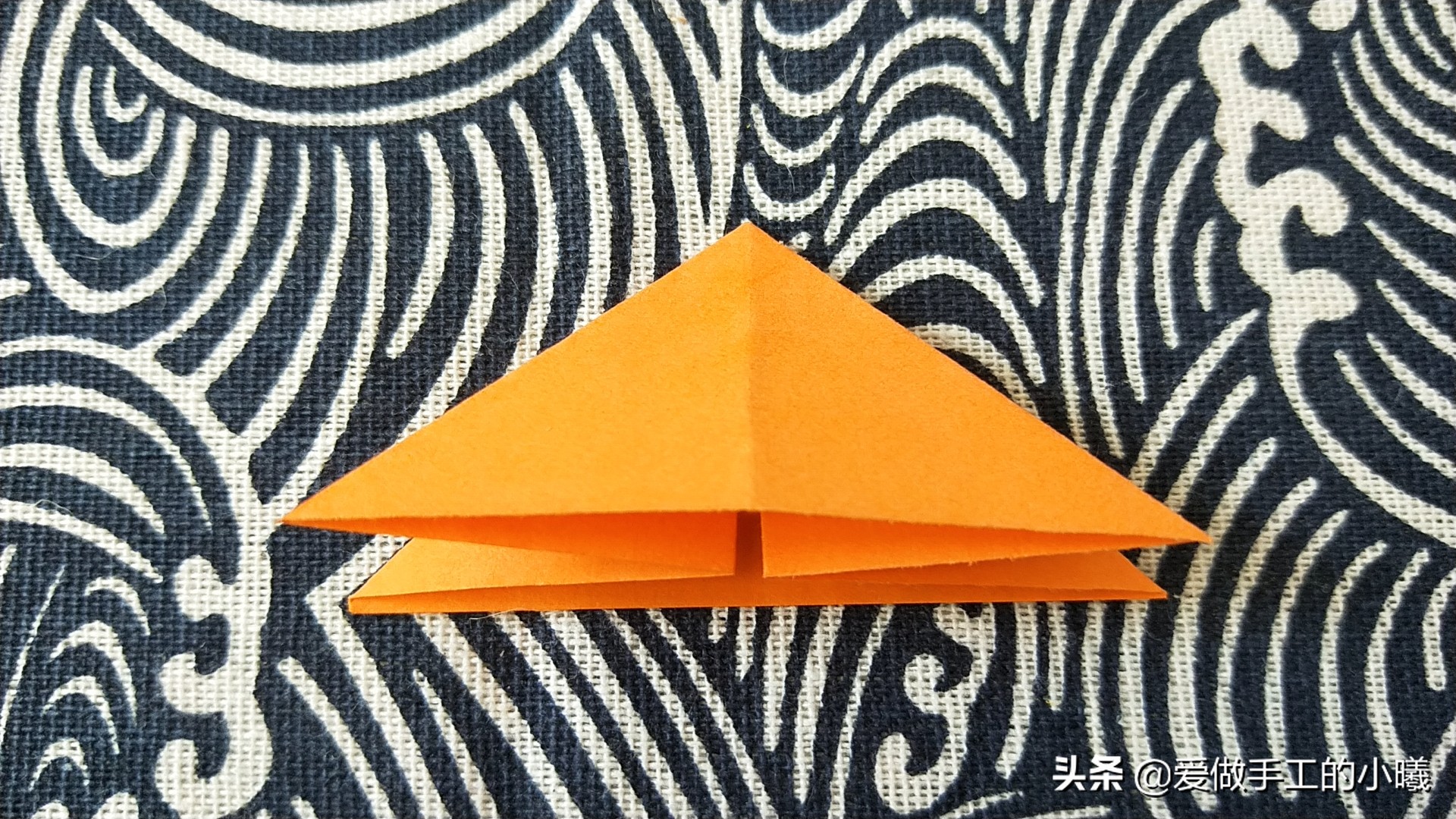 向日葵手工折纸手抄报立体,可以套在手上的向日葵折纸