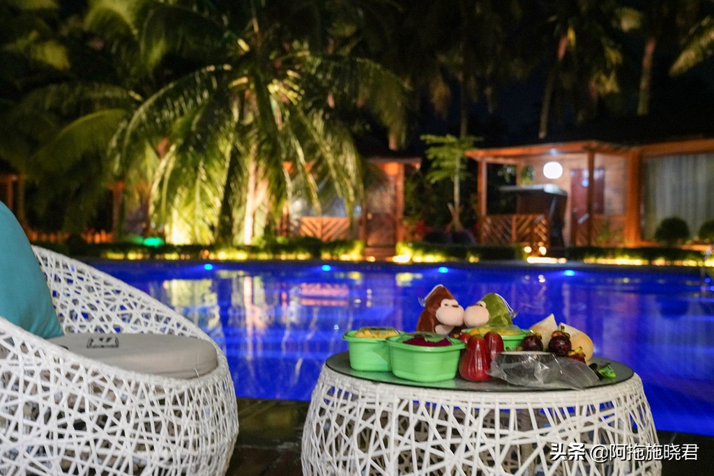 漫步其中尽享清新惬意,漫步海边椰林