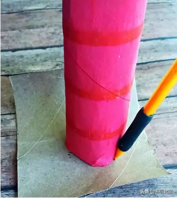 元旦手工彩纸鞭炮,元旦节手工鞭炮