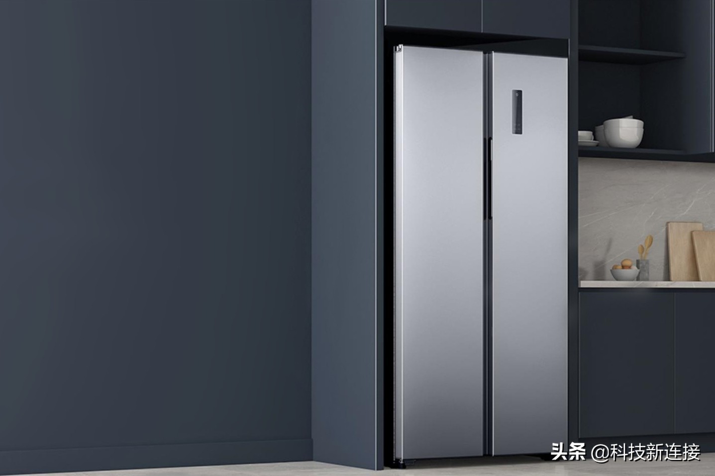米家风冷对开门冰箱483l怎么联网,米家风冷对开门冰箱价格