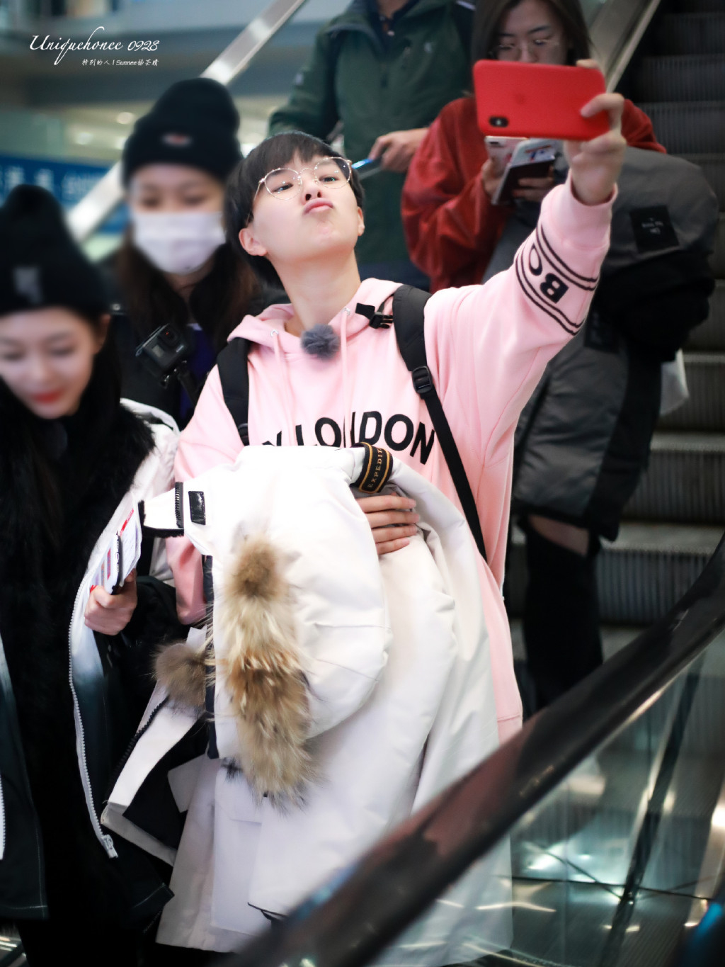 sunnee绑头发超帅,sunnee发型