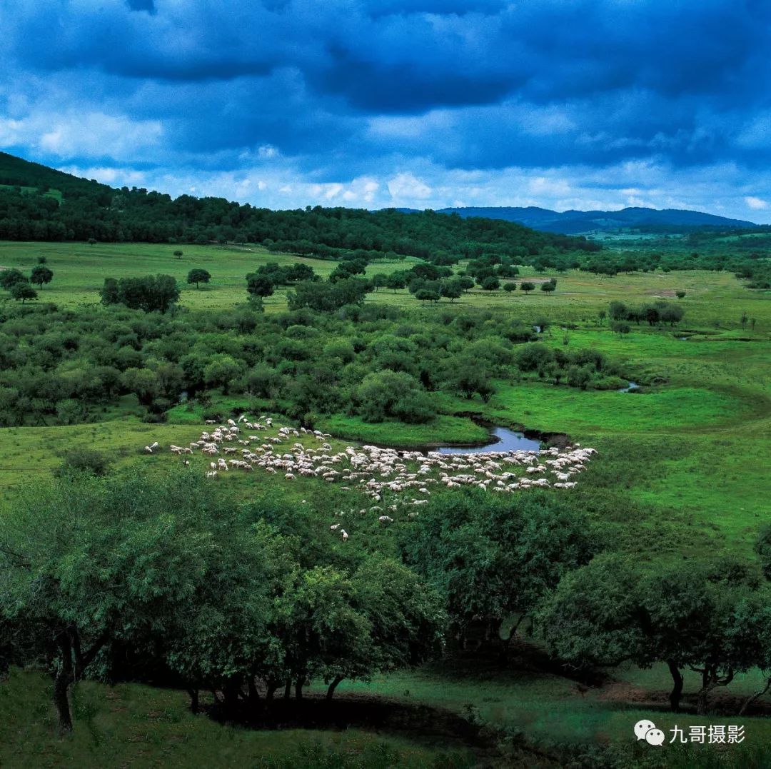 坝上草原天路美景,大美坝上风光系列之一
