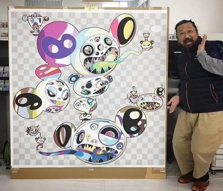 村上隆珍藏画展,怎么购买村上隆的版画