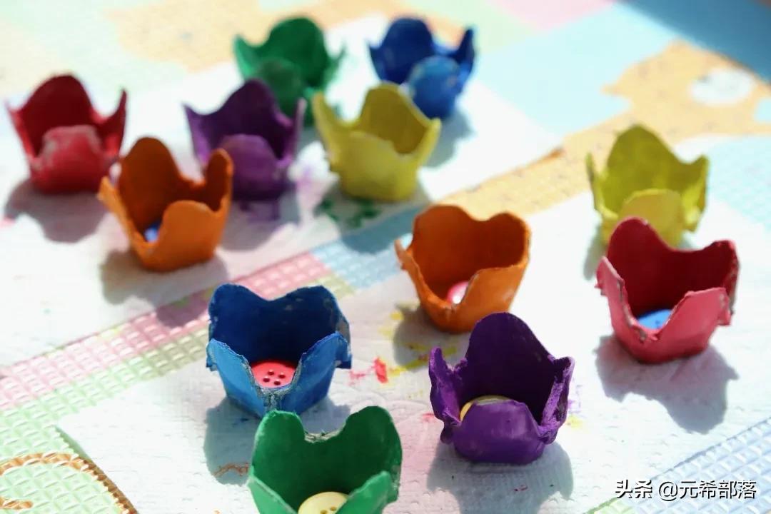 儿童创意花卉手工,儿童手工制作大全创意开花