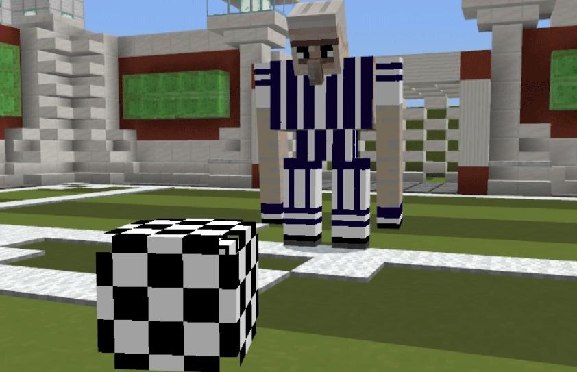 我的世界足球游戏,我的世界如何建造能踢的足球