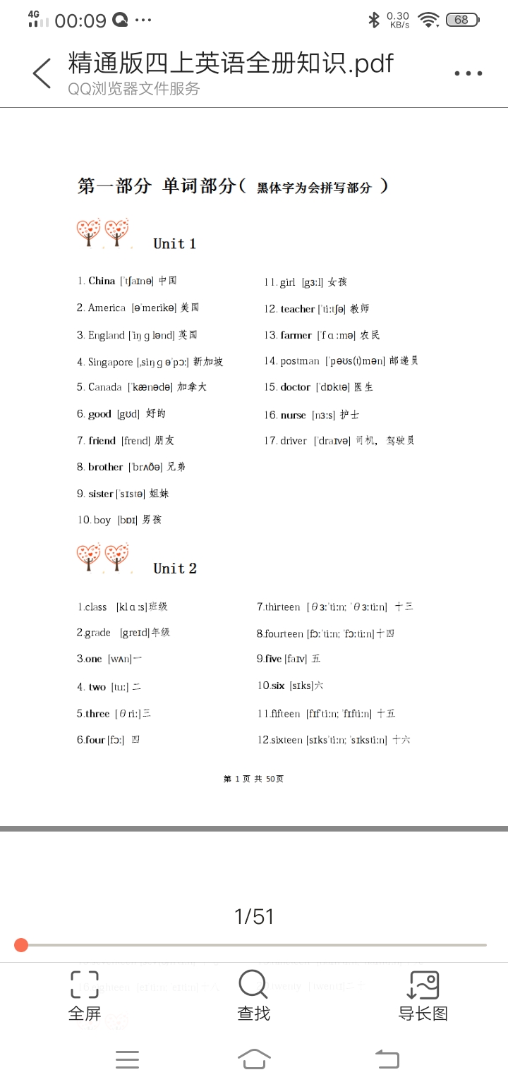 外研版四年级上册英语知识点归纳,人教精通版四年级英语上册视频