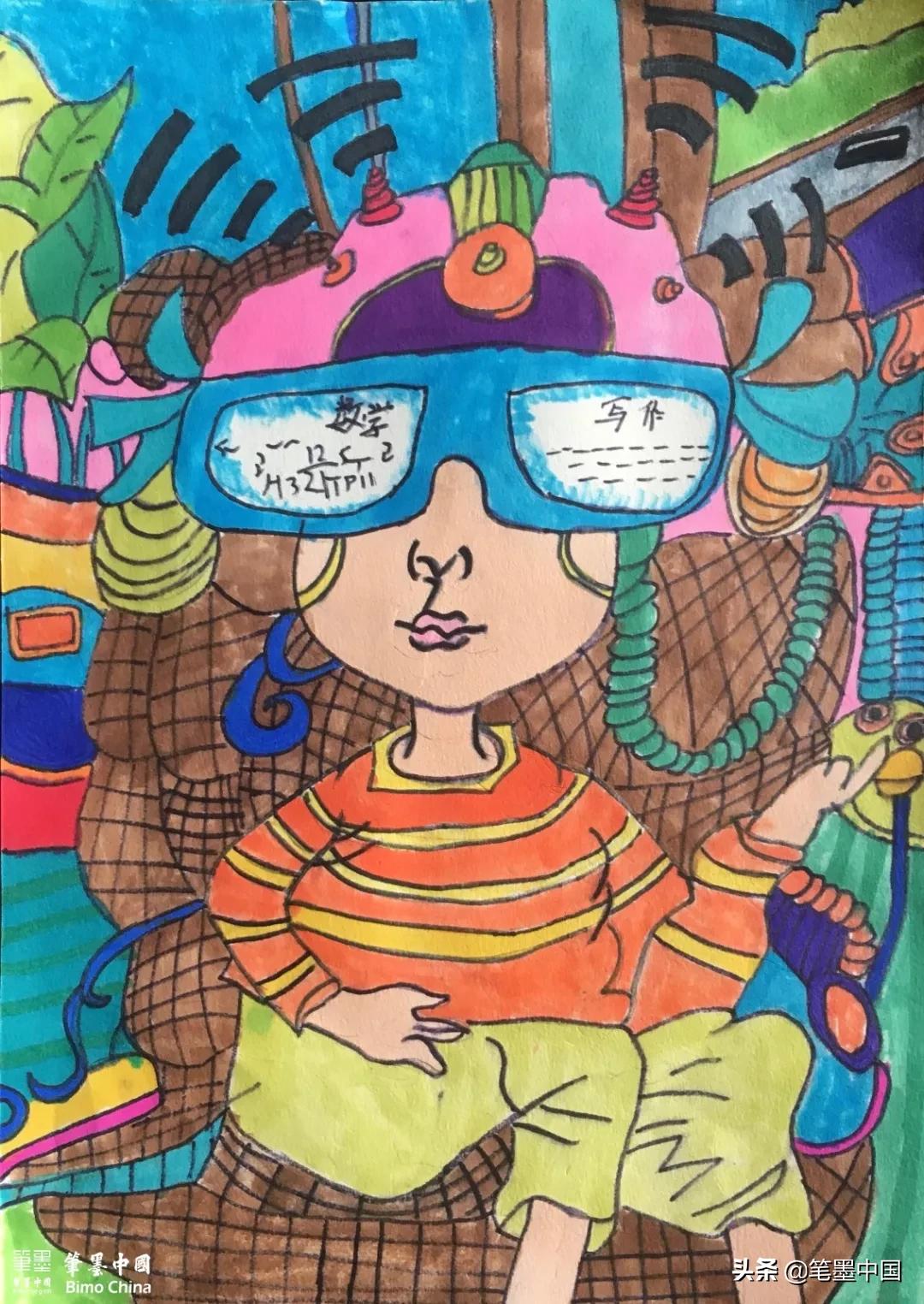 笔墨中国硬笔作品集,睢宁县向日葵画室