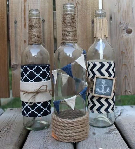 玻璃瓶改造简单又好看的装饰品,客厅玻璃瓶改造图片