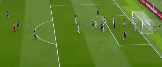 梅西任意球帽子戏法塞尔塔,巴萨vs塞尔塔梅西两次任意球