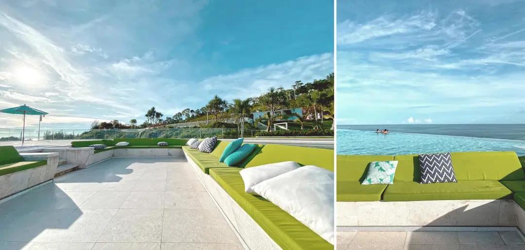 夏日清凉好去处泳池,夏日玩水胜地无边际泳池