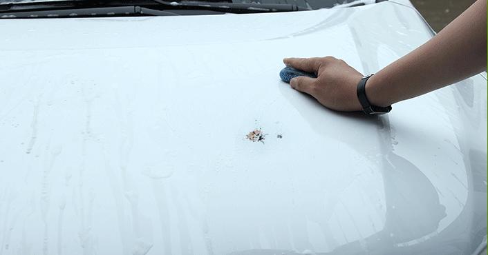 汽车布座椅有污渍怎么清洗,白色汽车上有黑色污渍怎么清洗