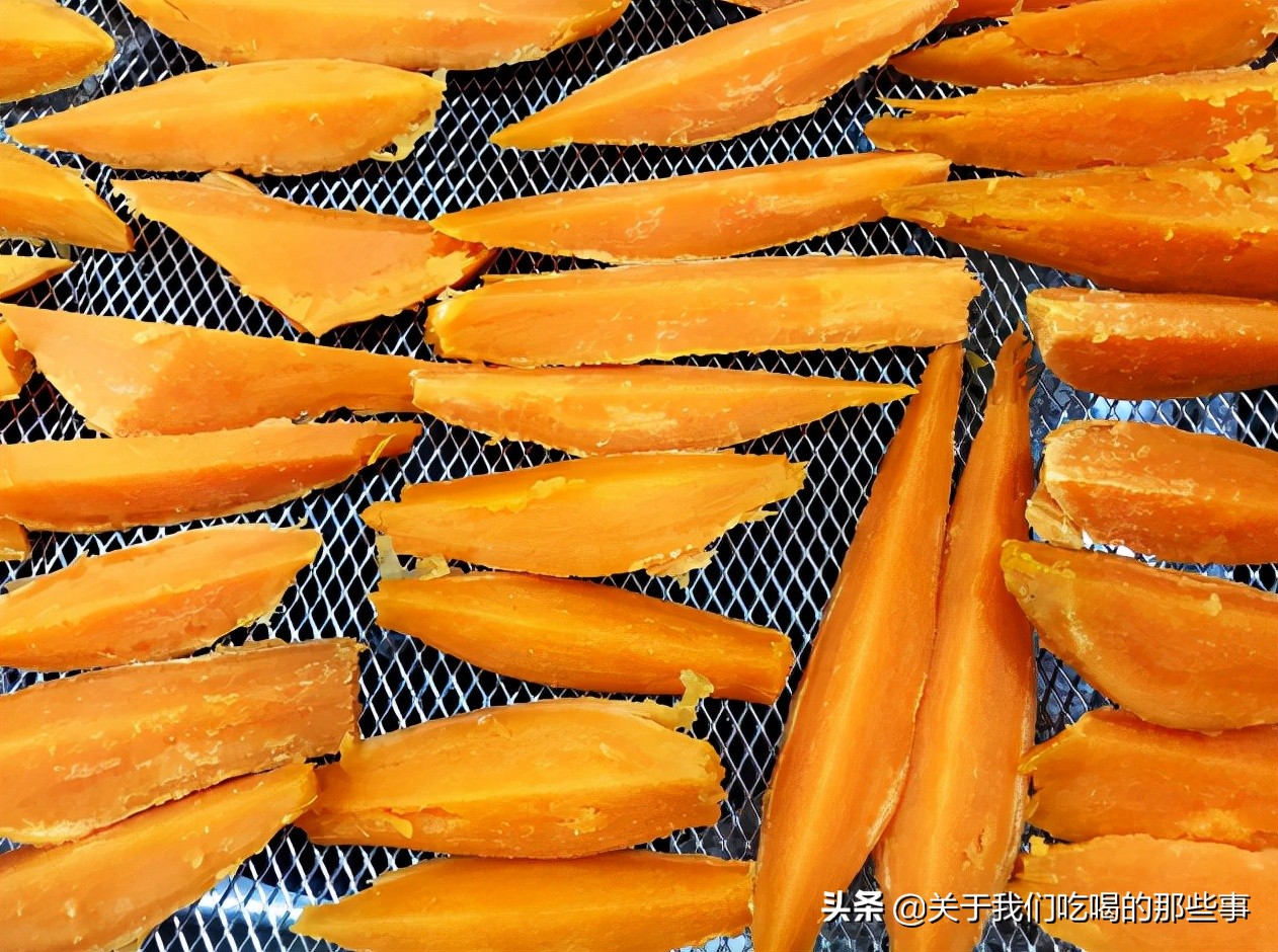 红薯干为什么有的粘牙有的不粘牙,红薯干农家自晒原味不粘牙制作