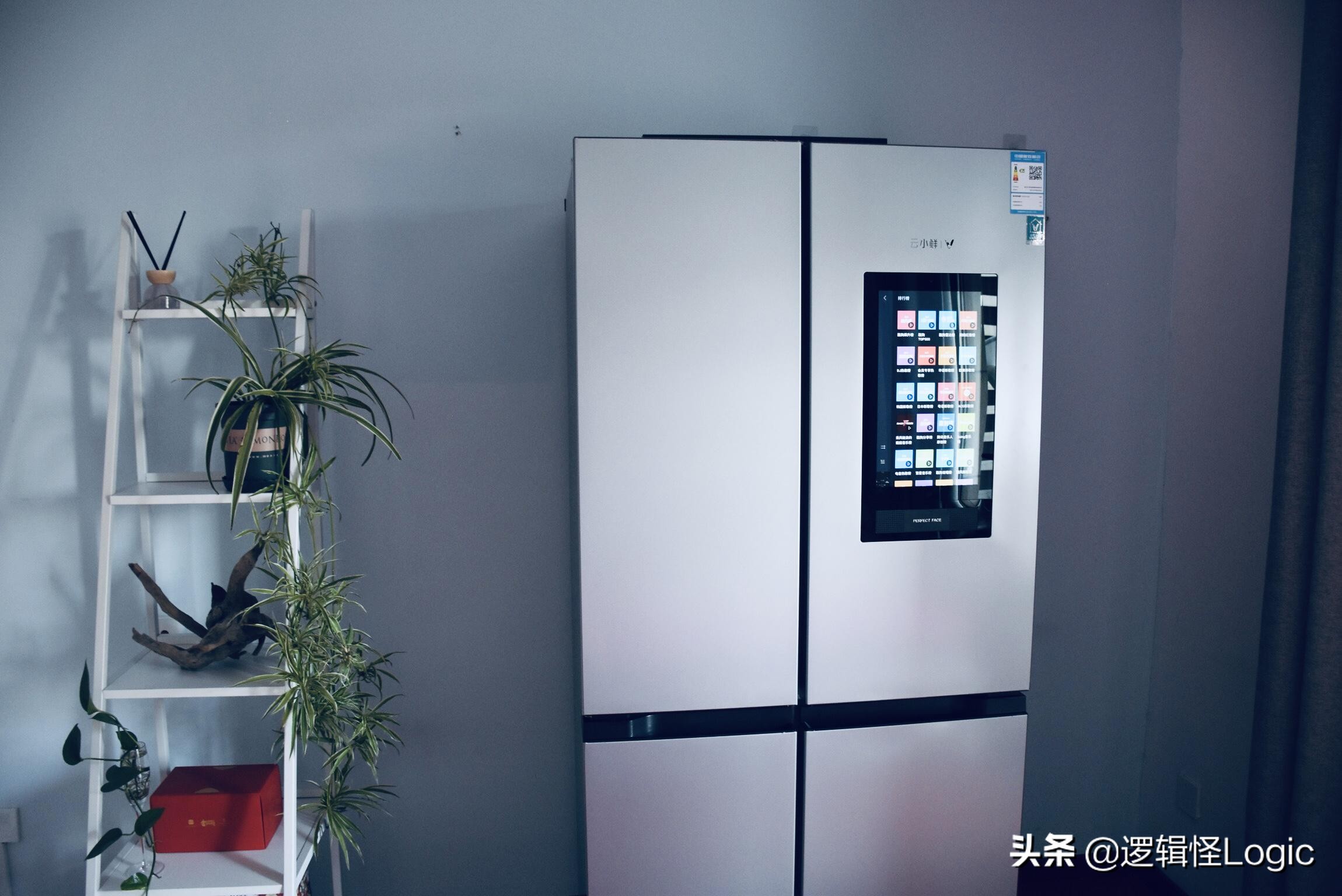 冰箱门内嵌触控屏，451L大空间，全屋家电互联，这款冰箱真秀