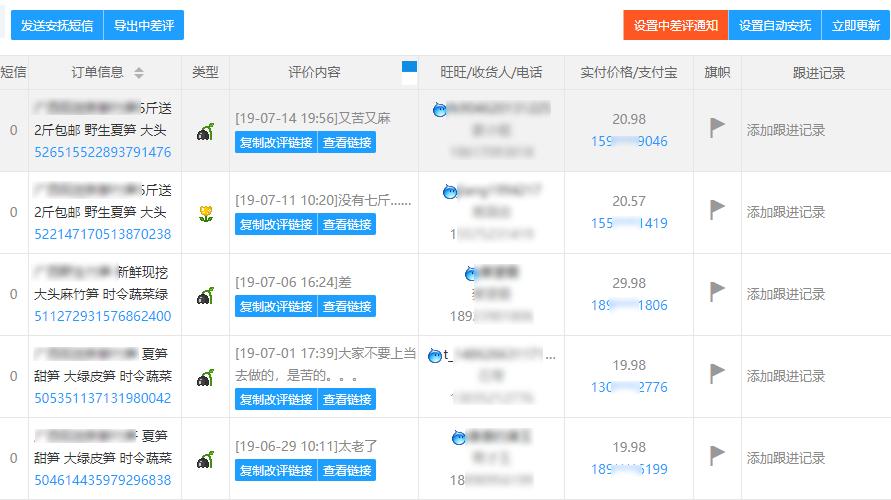 如何避免中差评的方法,中差评没有具体原因如何回复