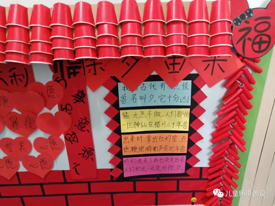 幼儿园新年环创参考,幼儿园新年教室环创
