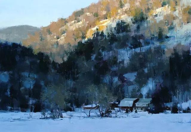 中俄友好美术作品,俄罗斯画家的油画艺术美到极致