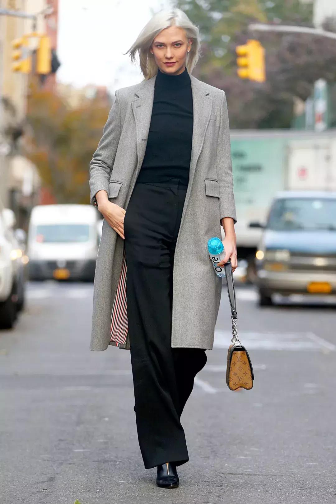 裙摆大衣怎么穿好看,大衣里面的裙子怎么穿