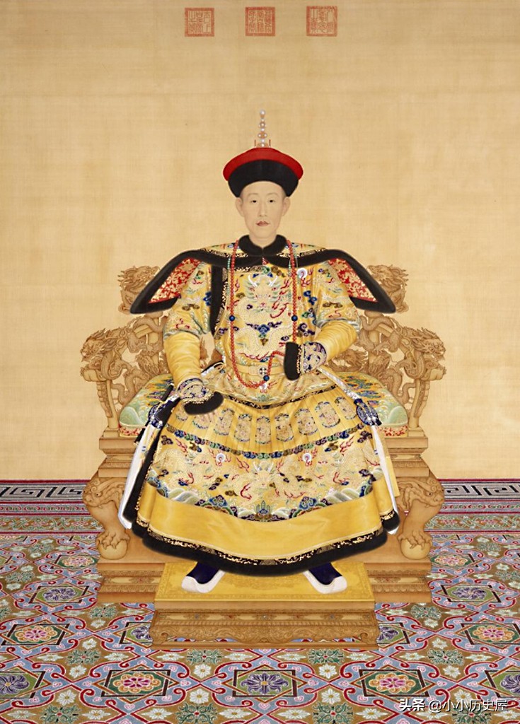 清朝12位帝王画像溯源,清朝12位帝王画像