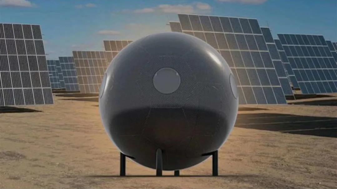 球形之家「玫瑰」由铝和回收塑料制造