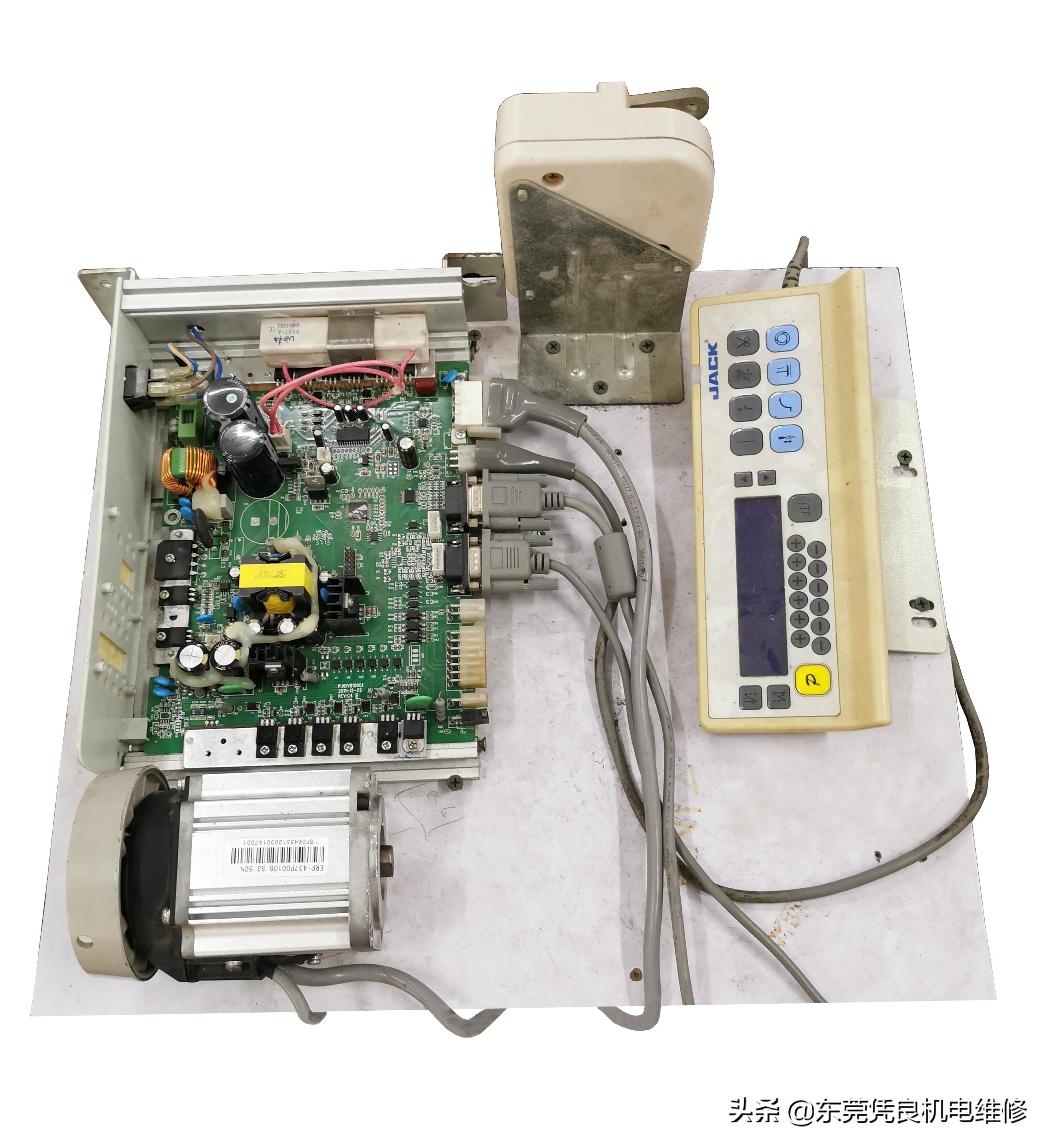 工业缝纫机电路板维修原理图,缝纫机数控交流伺服系统主板维修